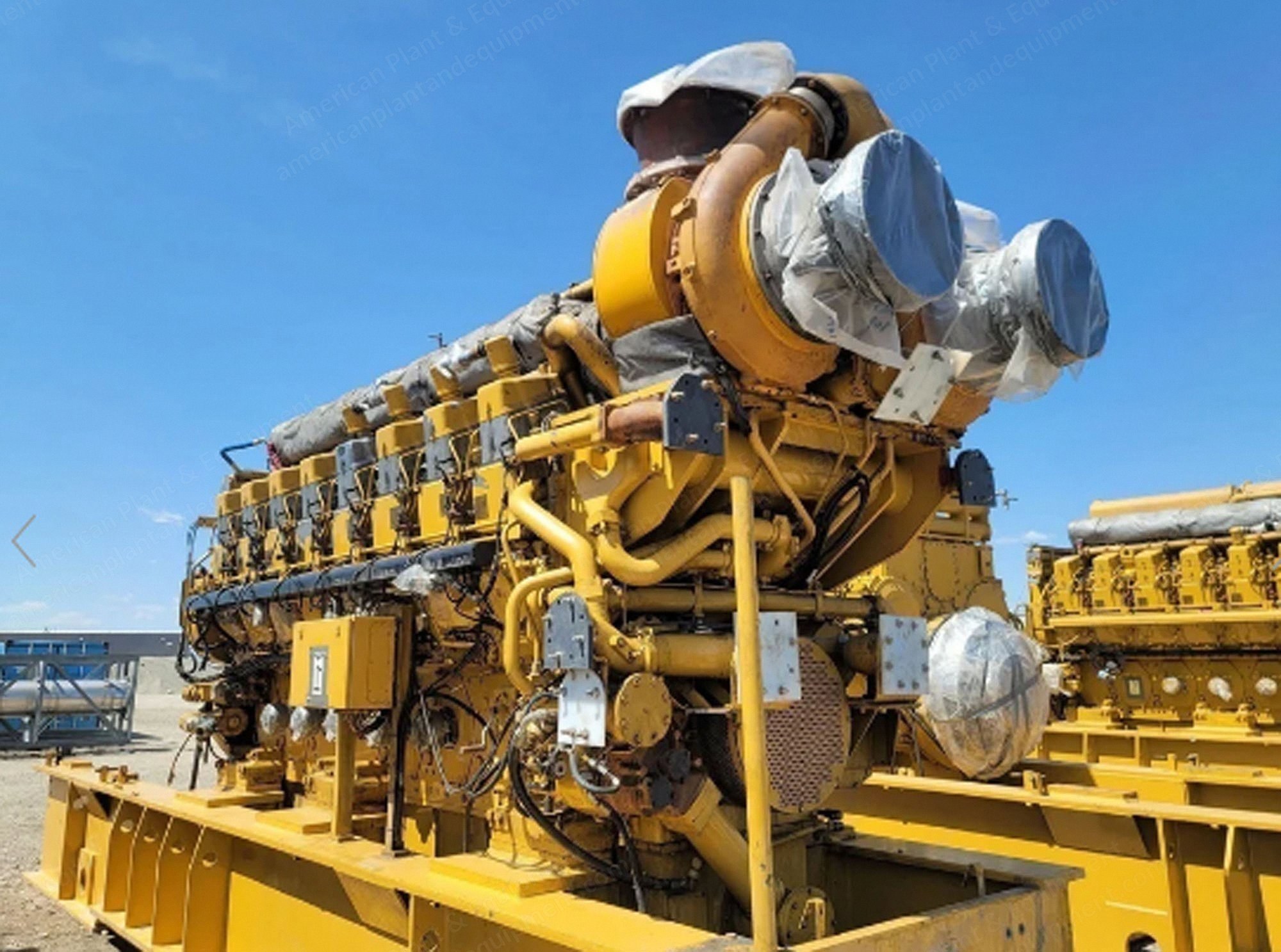 Caterpillar, C280-3616, 2006, 4.4 MW, 5500 kVA, 5733 HP, Diesel Generator Set