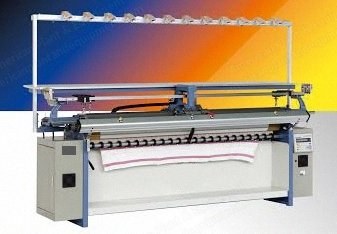 NovaStar, KH157, Computerized Collar Knitting Machine, 40 to 100 Inch Width, 3G to 16G Gauge, 6 Colors