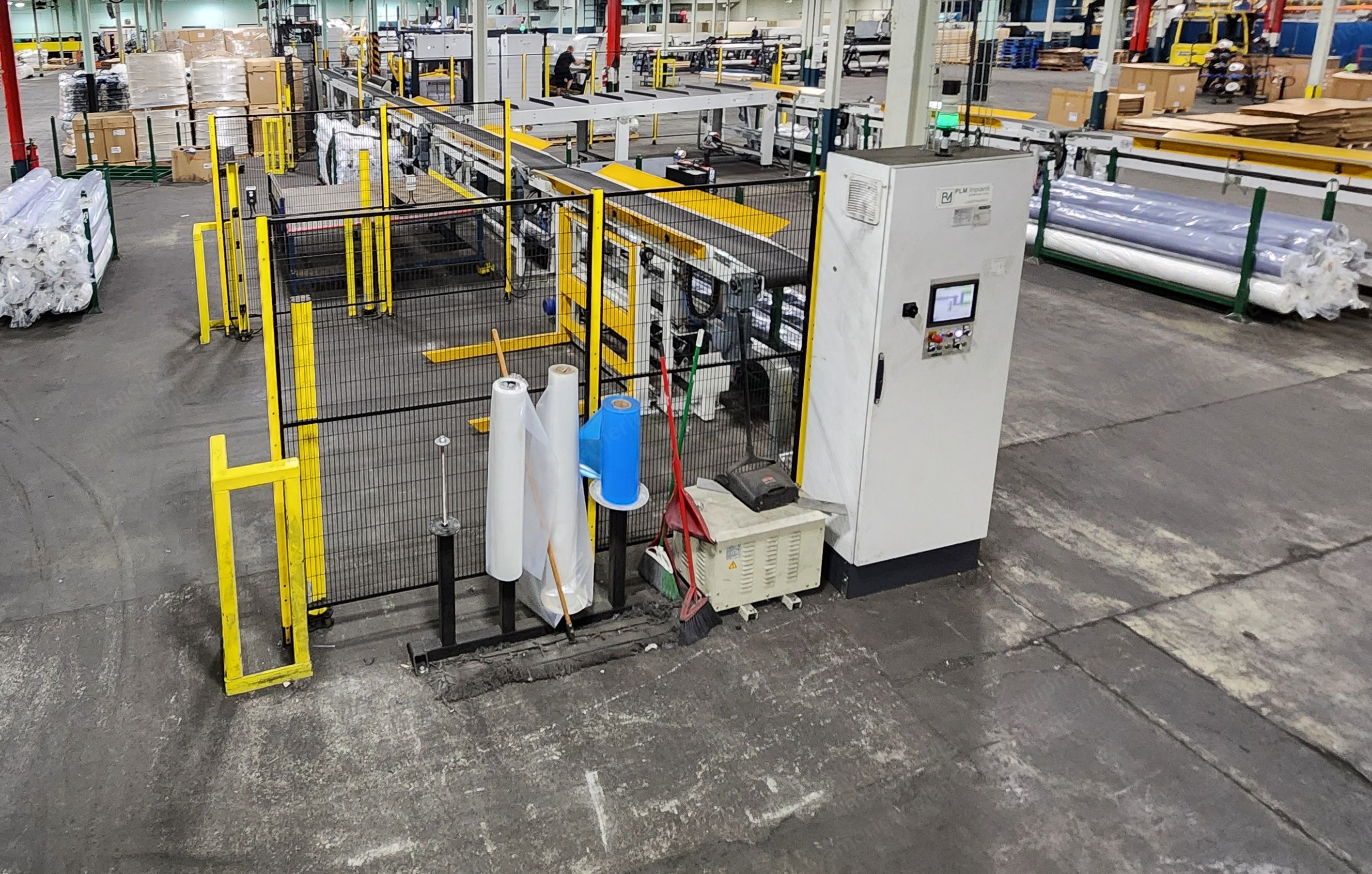 PLM Impianti, Dynapak 838L/CA, 2020, Ultrasound Sealing System, Textra Conveyor System