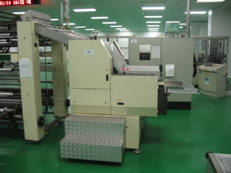 Mabotex, MCA3, 1997, Gauze Medical Compresses and Bagging Machine, Width 400mm, 4 Tracks
