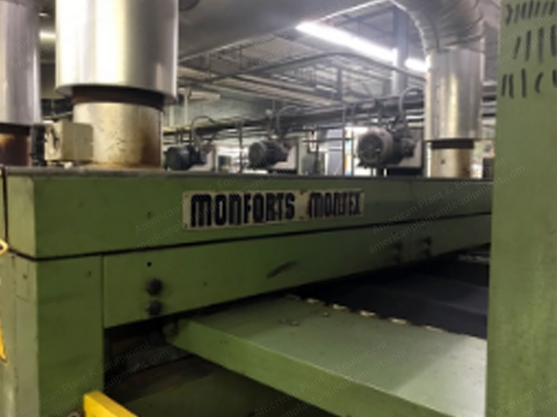 Monforts, 14G1K, 1993, 80 inch Width, 7 Zones, Gas Fired, Pin and Clip Chain