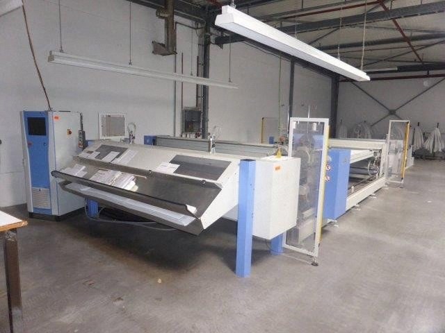 Stutznacker, P2A/240P6279, 2016, Single Needle Quilting Machine, 1200x4000mm, 4-Fold Unwind Station