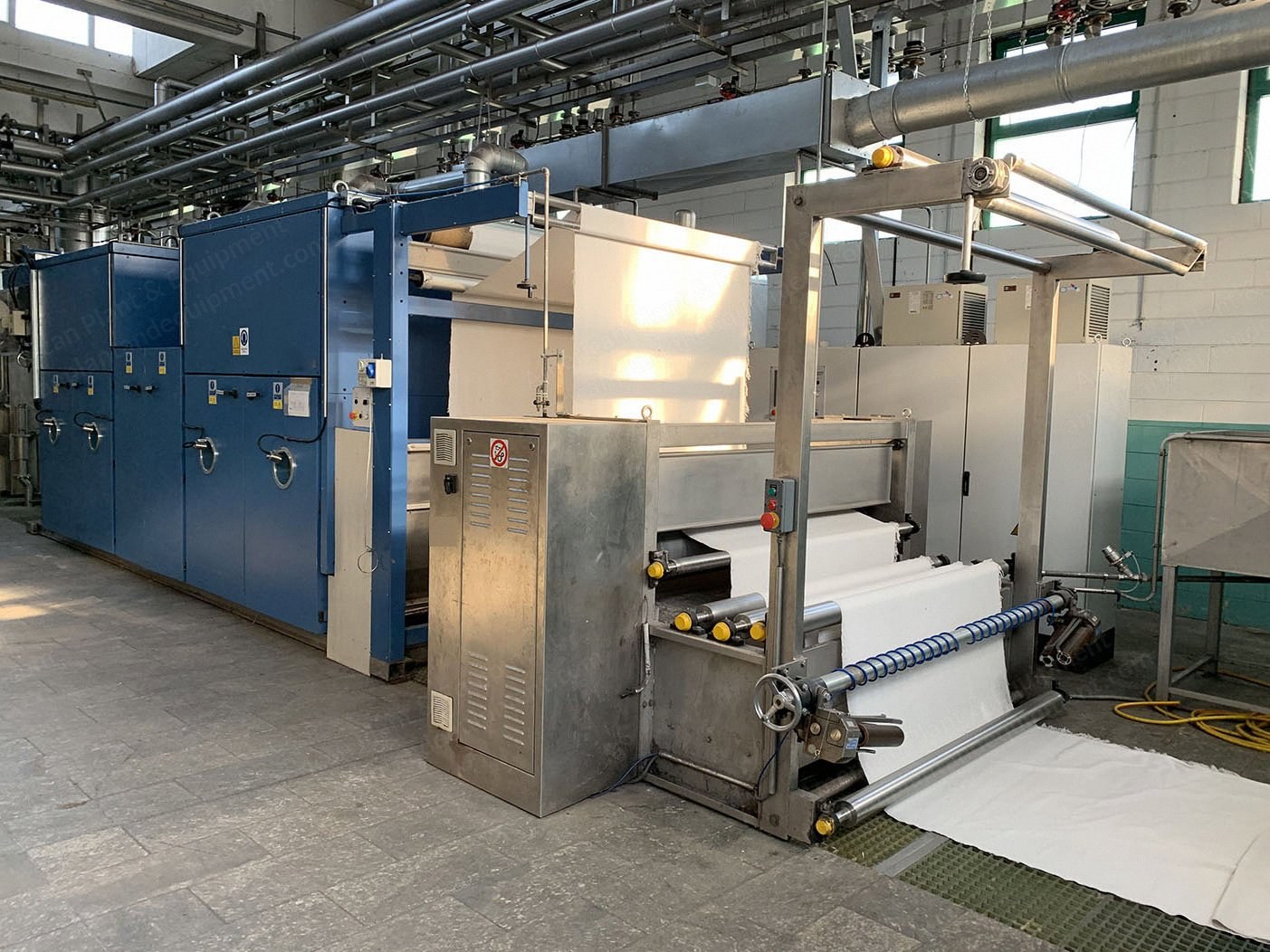 Santex, Santashrink 24/220 Gas, 1992, 2200mm Working Width, 3 Chambers, 1 Passage