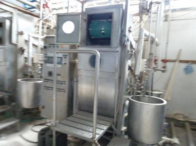 Tenekegis, AT, 1998, Winch Dyeing Machine, 1 Tube, 50 kgs Capacity, PLC Controls