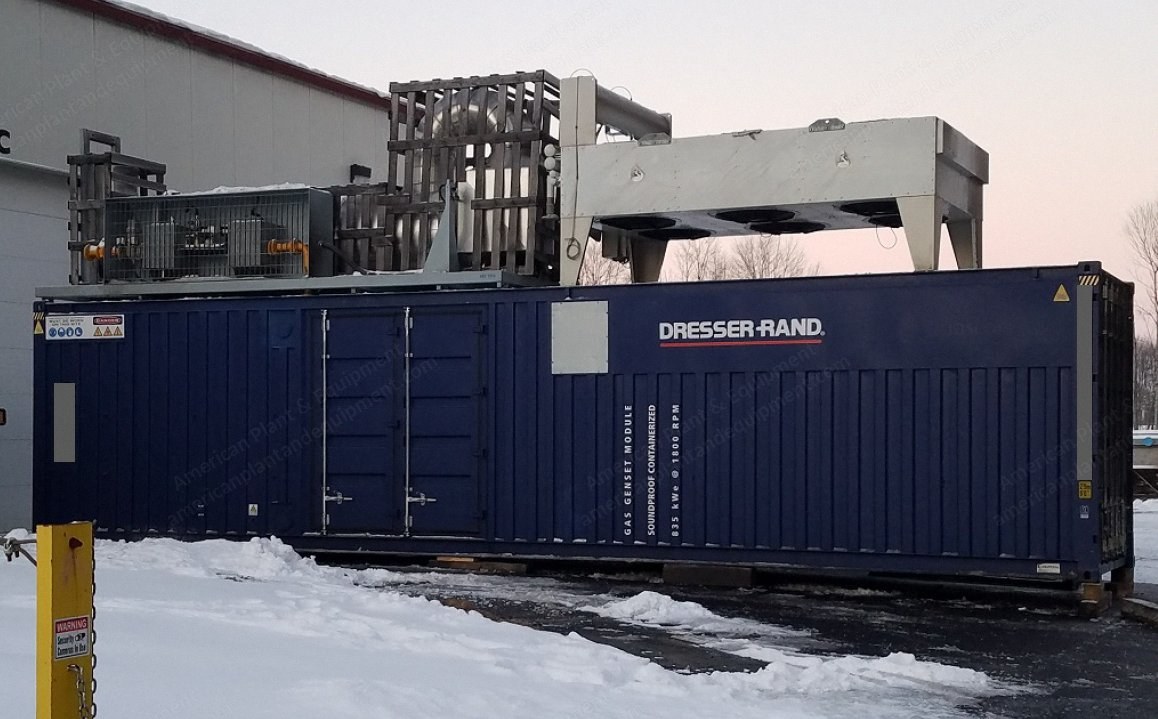 Siemens Guascor, SFGRD 560, Lean Burn Engine, 975 kW, 1800 RPM, 60 Hz
