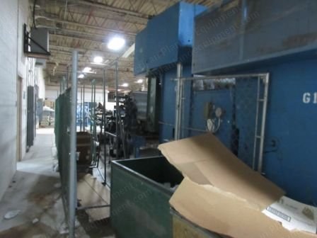 Garnett Line for Pillows, 68" Exit Width, with Feed Hopper, Needle Punch, Cross Lapper