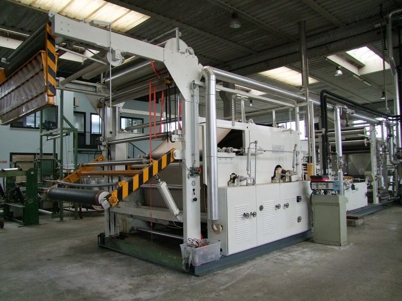 Cibitex, Sanforizing - Compacting and Shrinking Line, 1986, 1800mm Working Width, 2000mm Roller Width