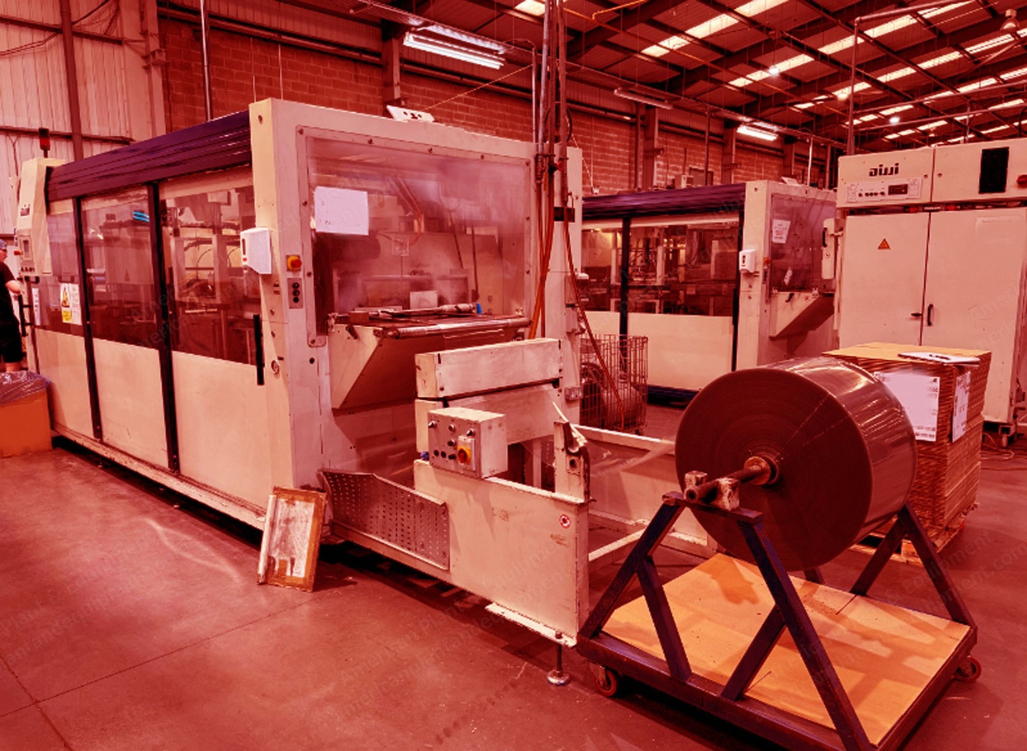 Illig, RV53B, 2001, Automatic Roll-Fed Thermoforming Machine, Max Sheet 500x350mm