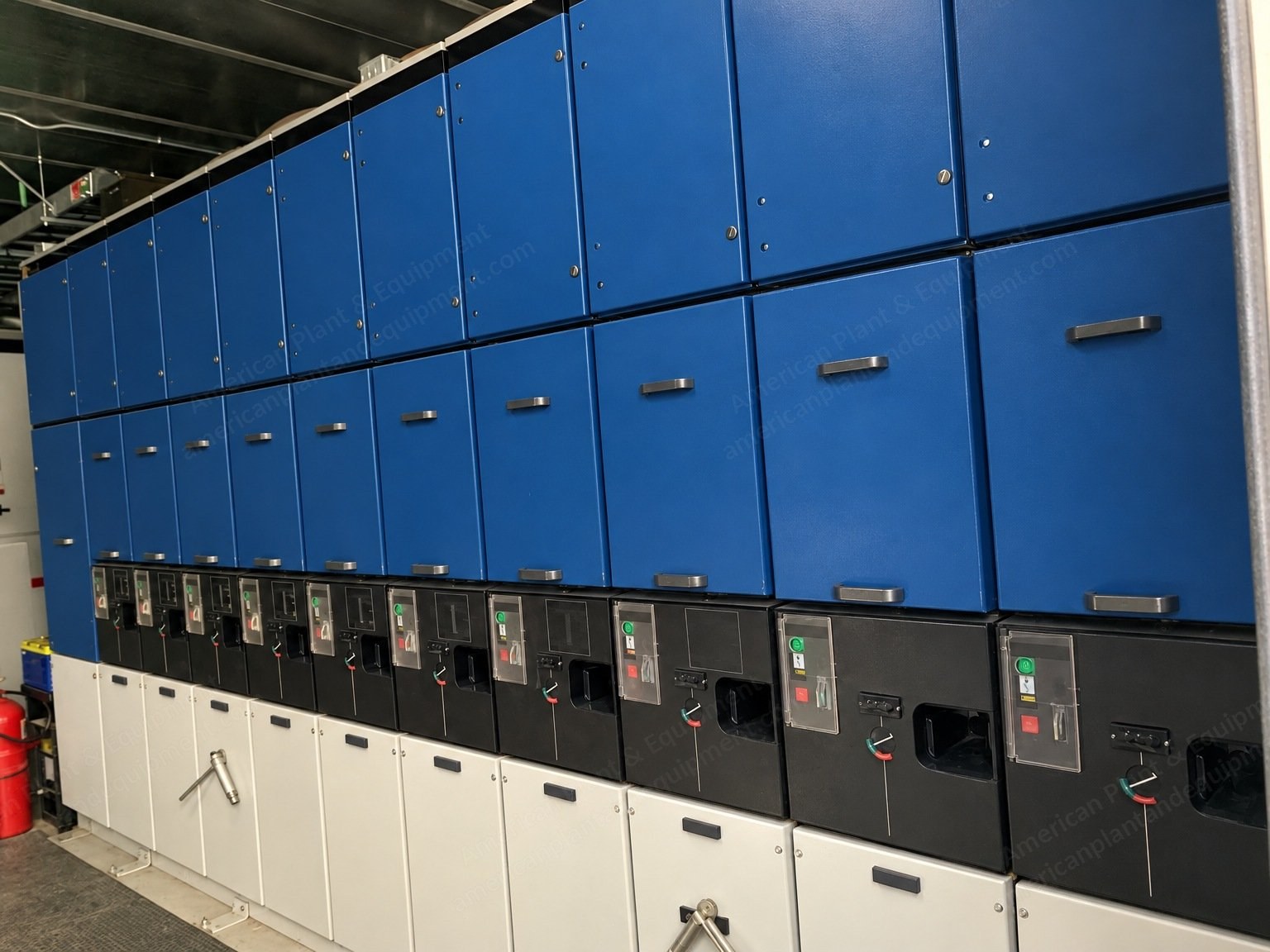 Square D, 15 kV, 2012, Automatic Paralleling Switchgear Line-Up, 28 MVA, 16 Unit System