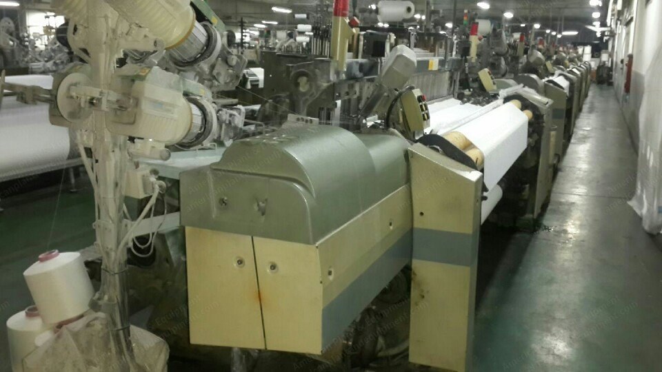 Picanol, Gamma, 1999, Rapier Looms, 2200mm to 2500mm Working Width, 4 Colors, Staubli 2670 Dobby