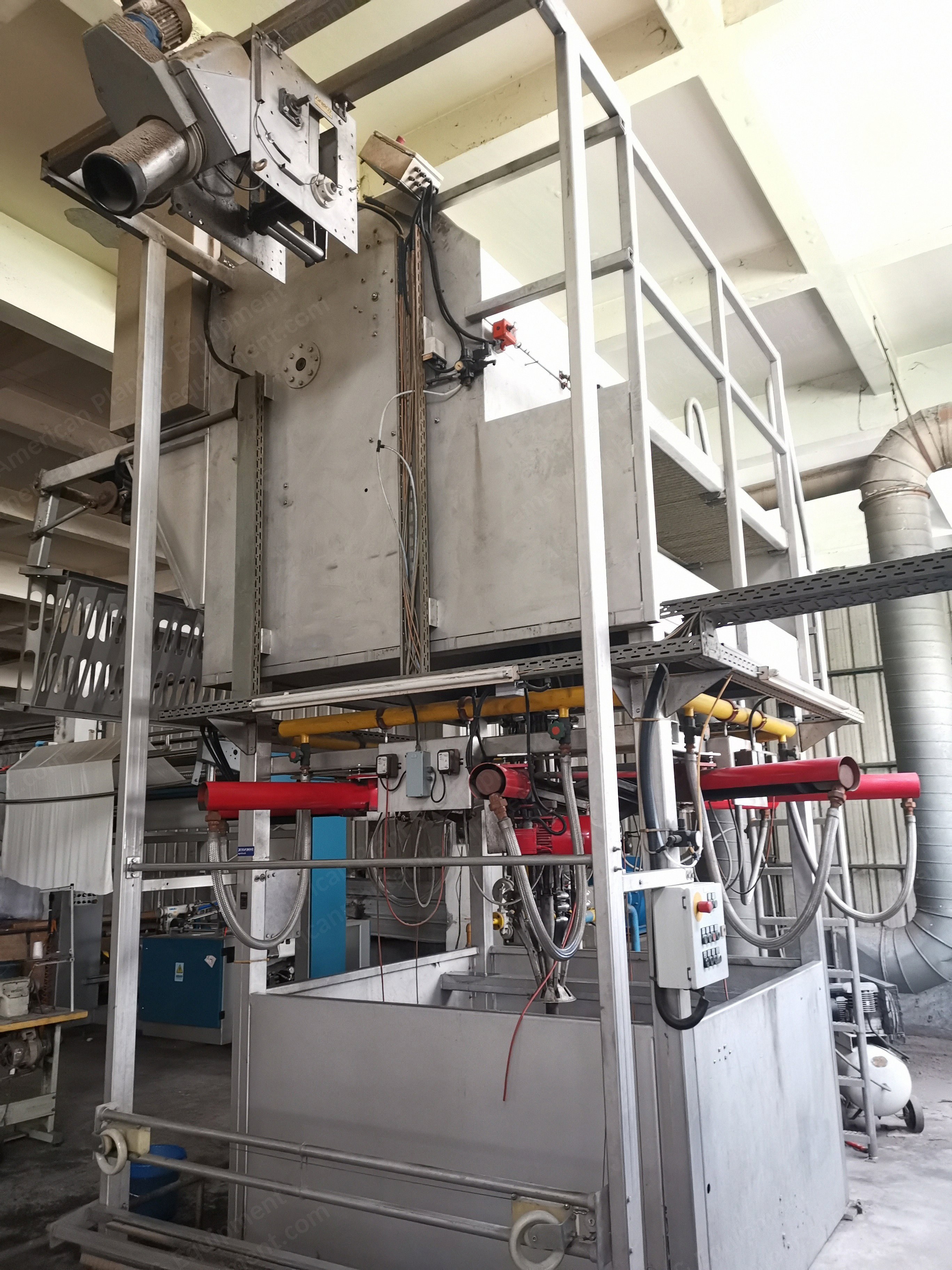 Dornier Tubular Singeing Machine, 2008, 8 Burners