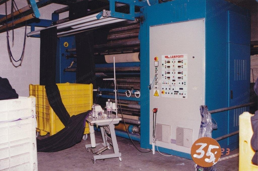 Lamperti, GHM/CE, 1999, 2400mm Working Width, Double Drum, 24 Rollers