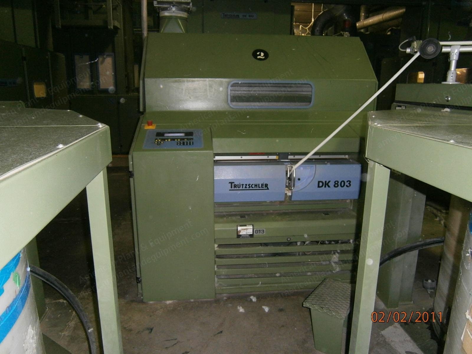 Truetzschler, 803, Chute Feed, Automatic Can Changer