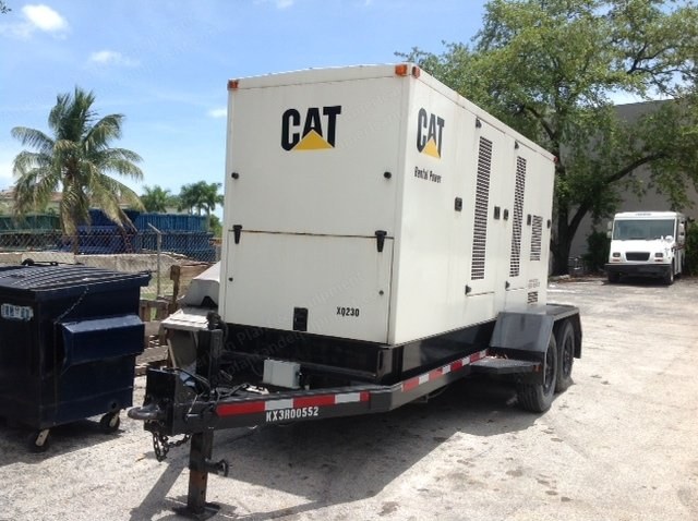 Caterpillar, XQ230, 2006, 230kW, 60Hz, 1800 RPM, Tandem Axle Trailer