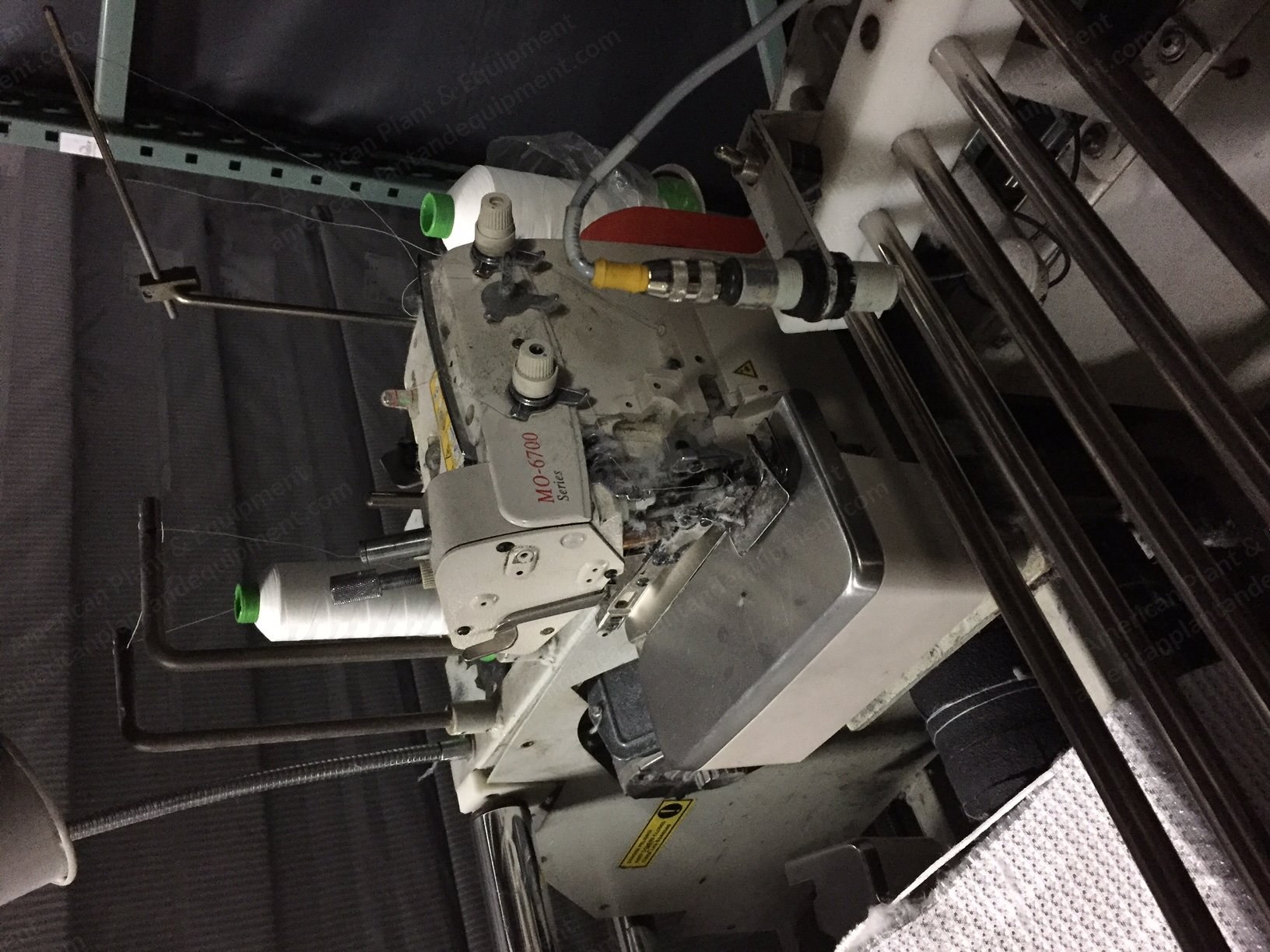 Galkin, GAP 4700, Double Border Serger, Juki MO6700 Heads, 120 fpm, New PLC