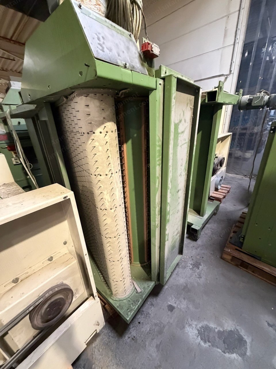 Temafa, Opening Line, 2000, Working Width 1500mm, 3 Bale Openers, 1 Mixing Opener, 1 Fine Opener