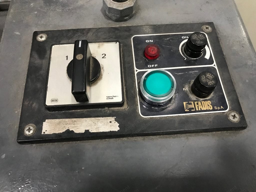 Fadis Precision Cone Winder, 16 Positions, 6" Traverse, 575/600V