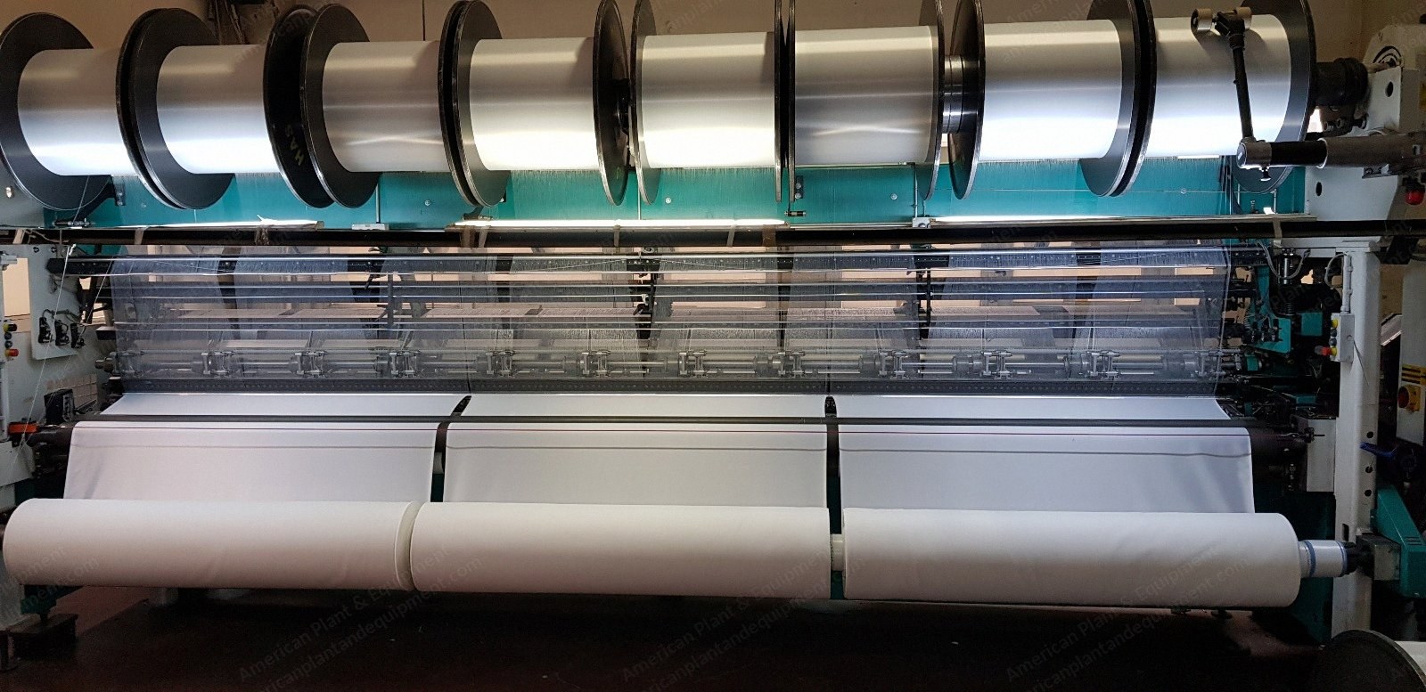 Karl Mayer, HKS, Warp Knitting Machines, E28 Gauge, 130 to 218 Inch Width