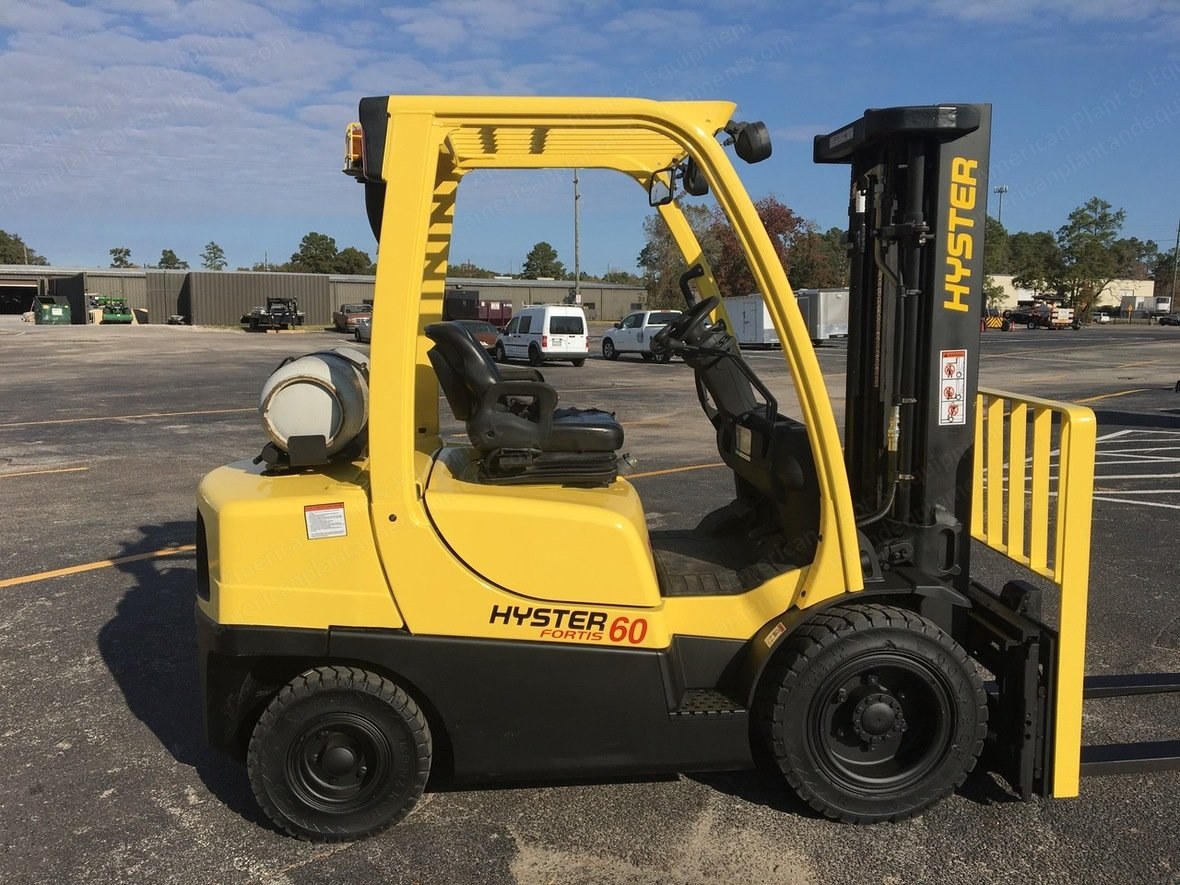 Hyster, H60FT, 2013, 6000 lbs Capacity, Triple Stage Mast, LP Gas