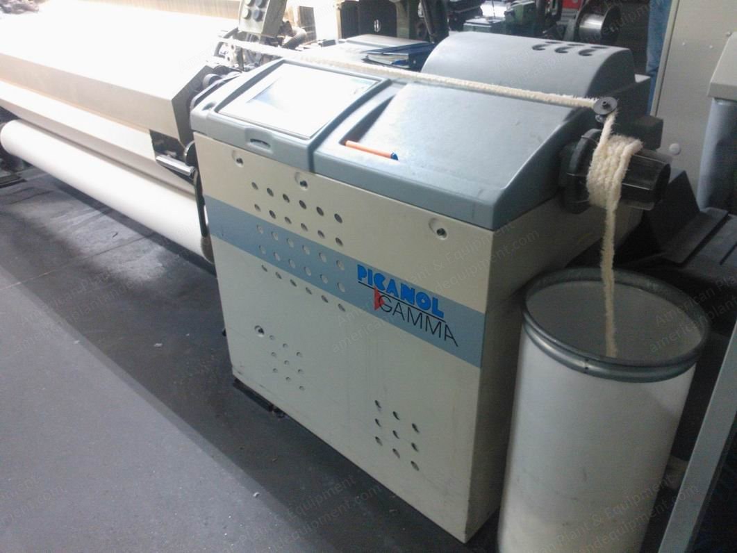 Picanol, Gamma 8R, 2001, 2200mm Working Width, Staubli Dobby 2670, 8 Colors