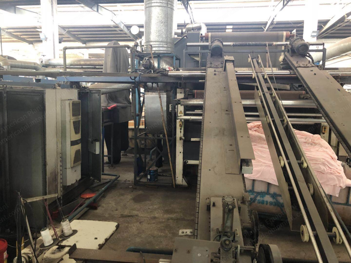 Santex Dryer Compactor, 2400mm Width, 4 Chambers, Pin Chain, Padder, 2006