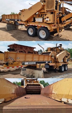 CMI, Biogrind 400, 2005, Isuzu Engine 107 HP, Double 84 Inches Drums, 4000 VPM