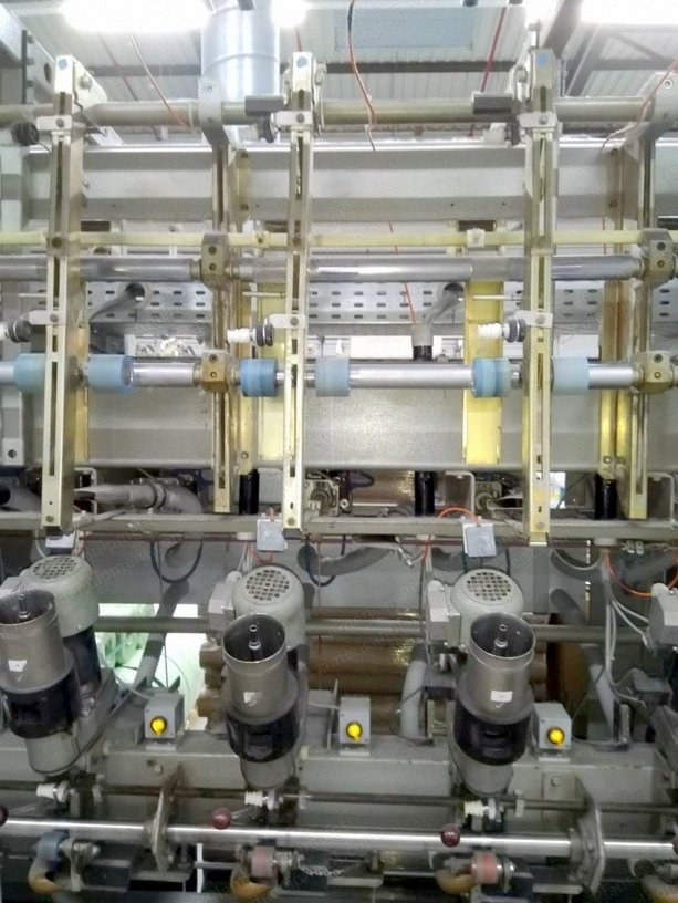 Sussen, Parafil PL 2000-3, 2000, Hollowspindle Spinning Machine, 40 Spindles, 360mm Pitch