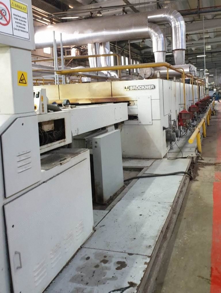Bruckner Stenter, 2002, 1800mm Working Width, 8 Chambers, Gas Heated