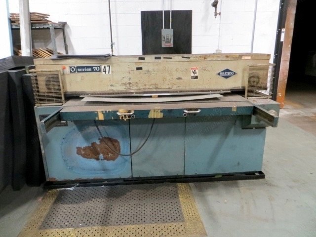 Samco, Series 70-62, 70 Ton Hydraulic Die Cutter, 67x25 inch Table