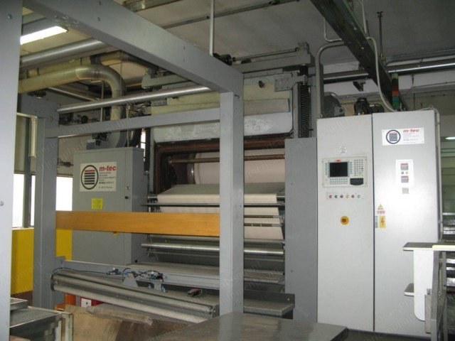 M-Tec, Decoclav 10 CL, 1996, Discontinuous Decatizing Machine, 1700mm Satin Width, 900mm Cylinder Dia.