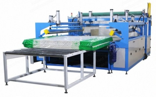 NovaStar, MP171, Automatic Mattress Film Packaging Machine, Max Mattress Size 2200x2100x450mm, 16kW