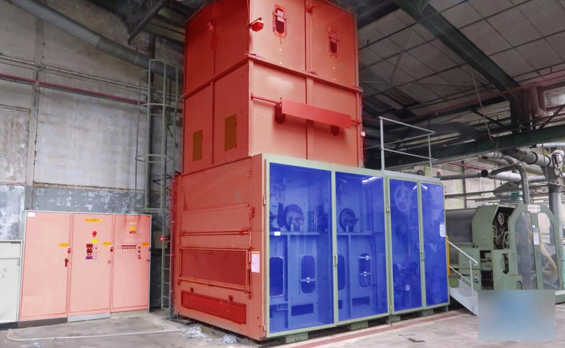 Thibeau, Double Doffer Card, 1986, Working Width 2500mm, Avantrain + 1 Swift