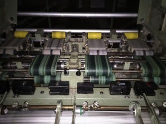 Nsc Schlumberger, FM7A, 1987, Horizontal Finisher, 20 Bobbins, Automatic Doffing