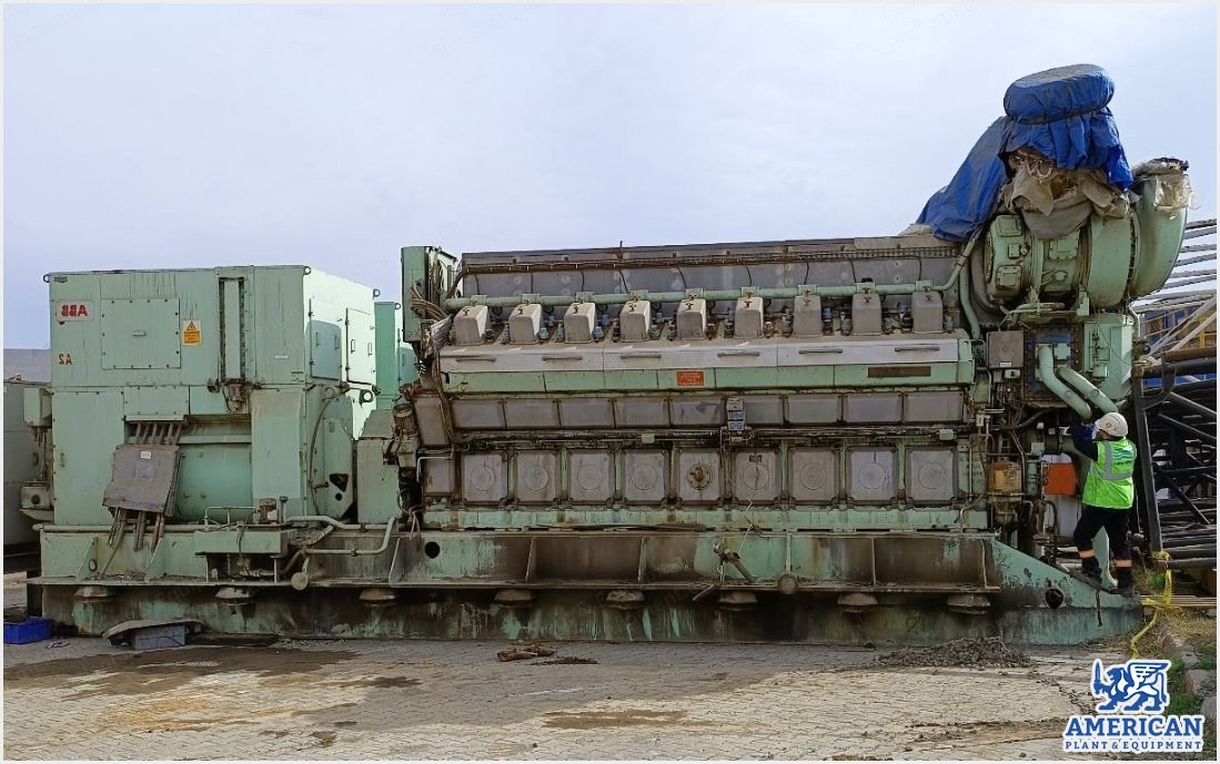 Wartsila, 18V32LNE, 1998, 7500 kWe, 11 kV, 50Hz, Diesel Generator