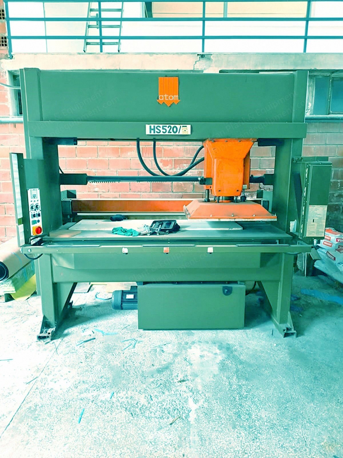 Atom, HS520/7, 1990, 20 Ton, Hydraulic Clicker Press
