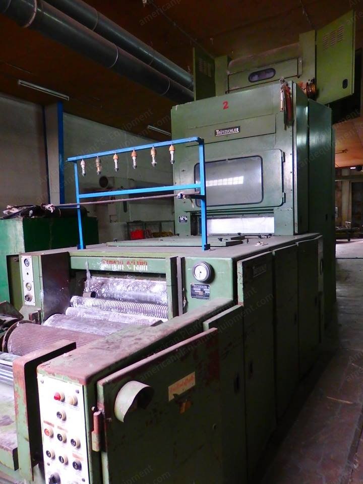 Trützschler, Blow Room Line, 1974 to 1987, 5 Sets, Includes Ohara and Mingcheng Components