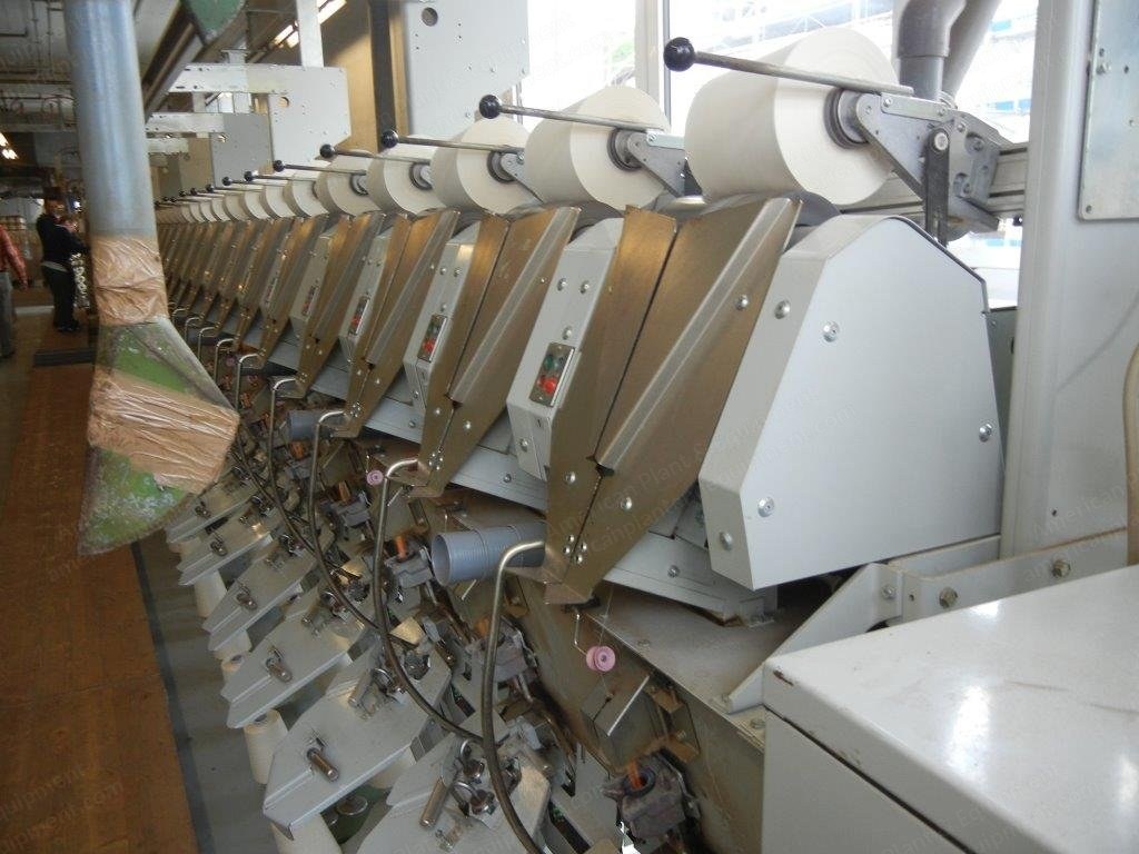 SSM, GSX, 1992, Singeing Combiwinder, 16 and 24 Spindles, 6 Inches Output, 380V/50Hz
