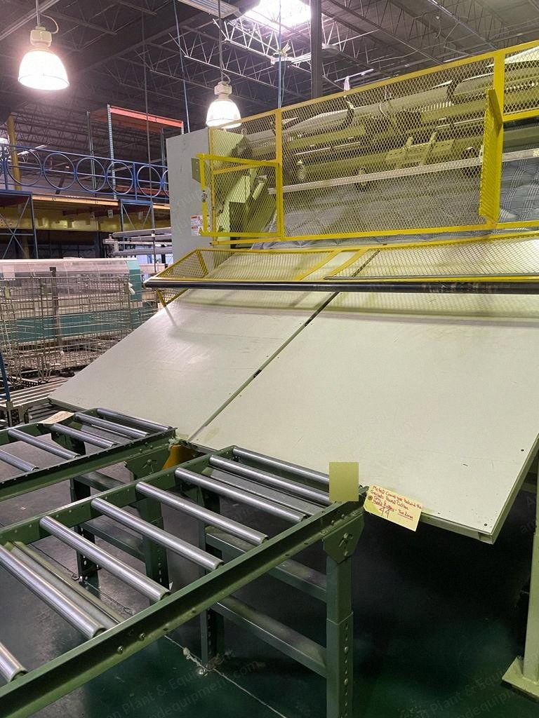 Hytrol, Metal Roller Conveyor, Two Lines, 24 Inch Width, 30 Feet Long