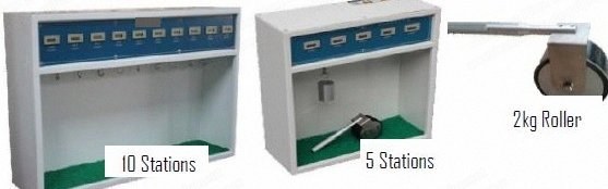 NovaStar, GL222, Holding Power Adhesiveness Tester, 10/5 Stations, 2000g Standard Roller