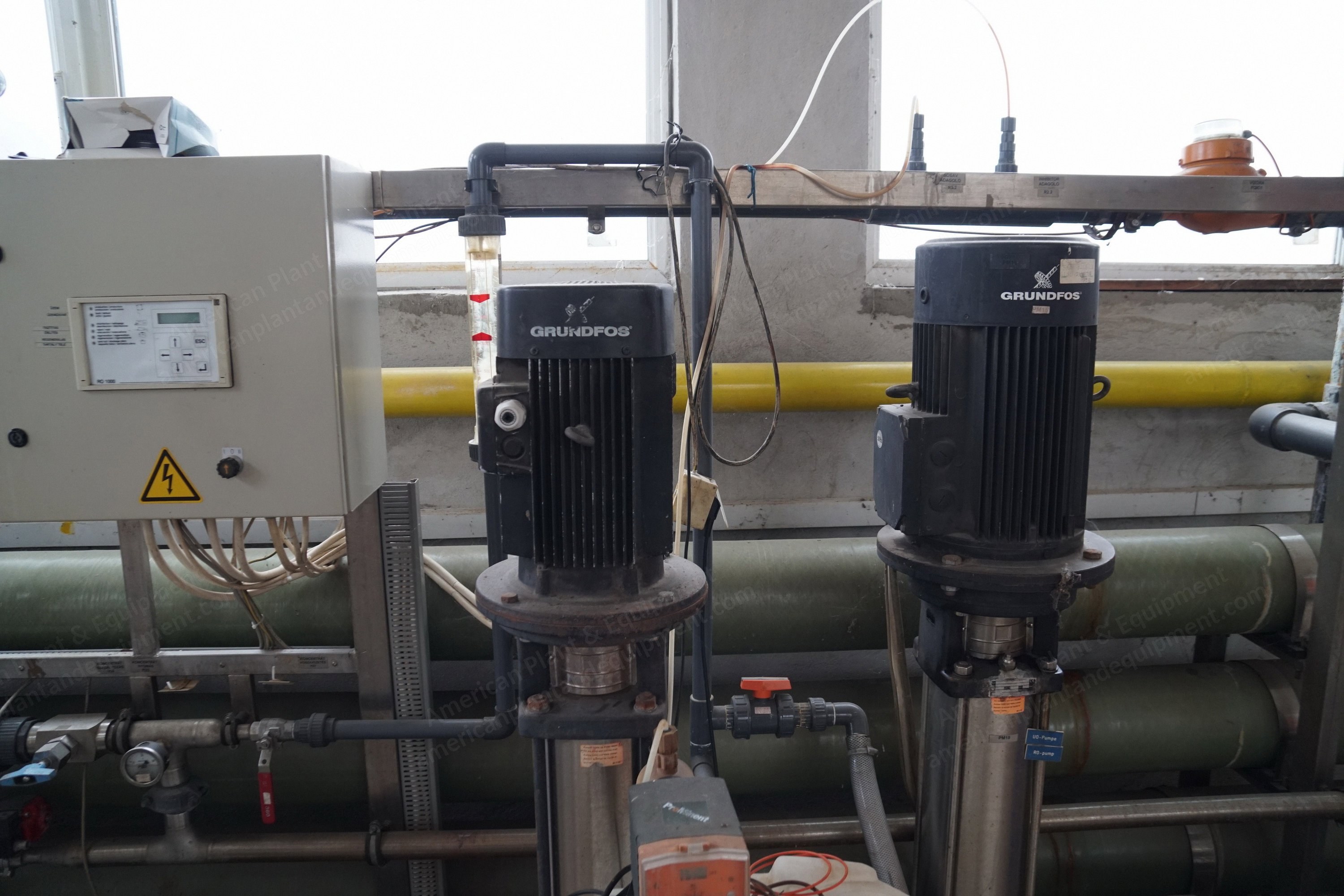 Water Softening Machine, 5-10 m3/hour, Grundfos Pump, 50000L Tank