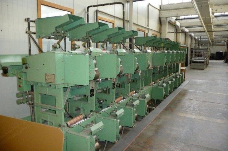 Gilbos, TU-1, 1986, 20 Spindles, 10" Traverse, Automatic Doffer