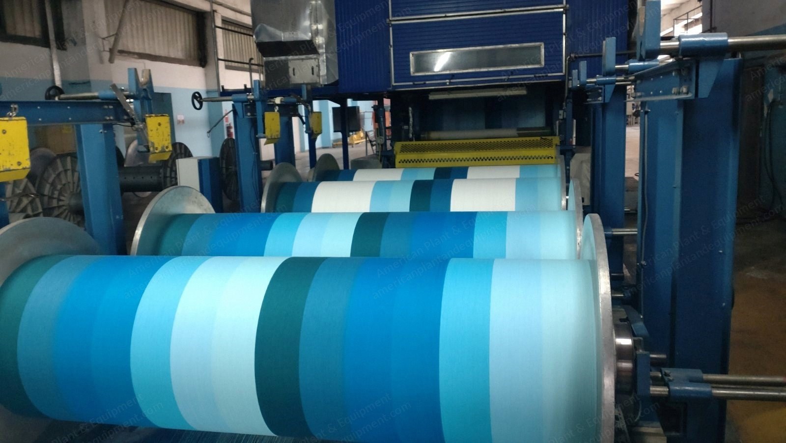 Karl Mayer, Ben-Sizetec ZB8 SWA TKD CT 4/6 BB, 2009, Sizing Machine, Working Width 2200mm, Pleva Heat Regeneration System