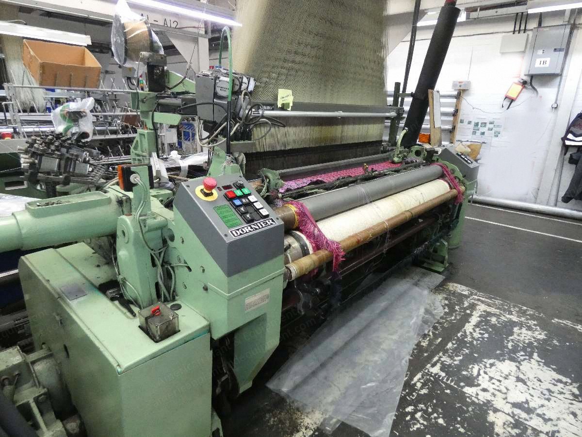 Dornier, HTV8J, 1996 to 1998, Rapier Looms, Working Width 1800mm, Bonas Jacquards
