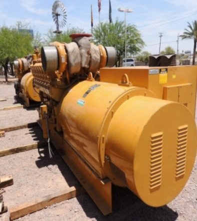 Caterpillar, 3516, Diesel Generator Set, 1500kW, 60Hz, 480V, 1800 RPM