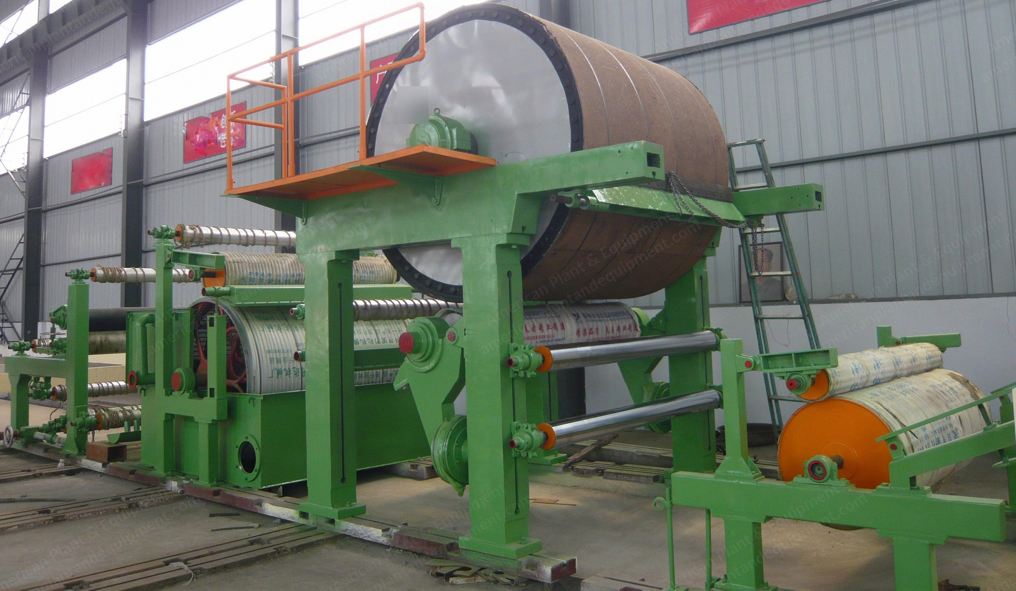 NovaStar, PM106, Tissue Paper Production Line, 3500mm Net Width, 10 t/d Capacity, 14-40g/m2 Paper Weight