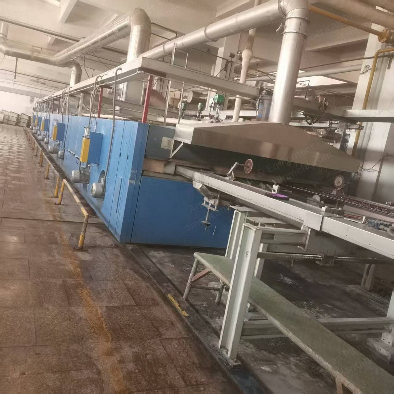 Monfongs, 2015, 2200mm Width, 10 Chambers, Steam Heated, Horizontal Chain Stenter