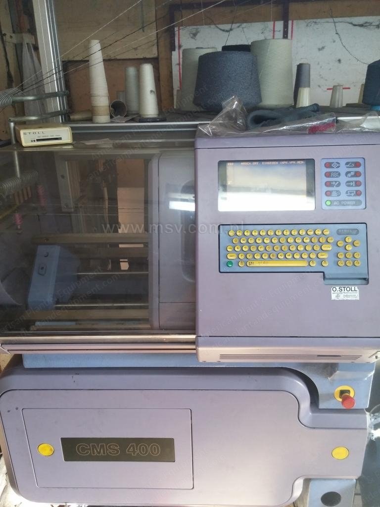 Stoll, CMS 400 ST 311, 1990, Flat Knitting Machine, Width 2300mm, Gauge E-7