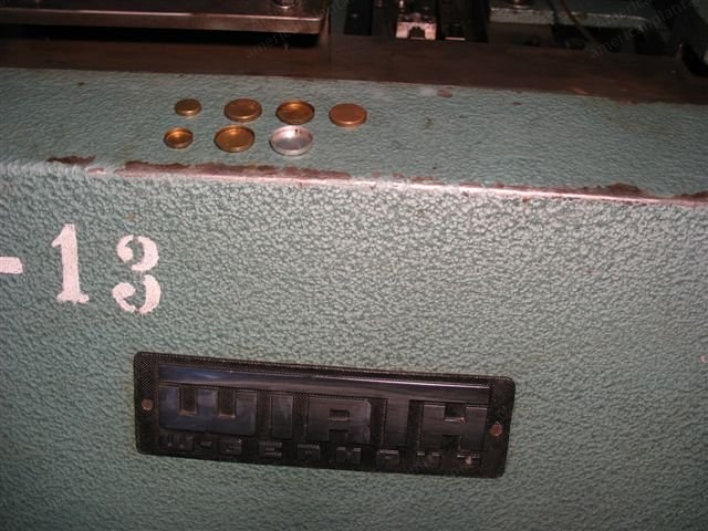 Wirth, KF2, High Speed Horizontal Metal Button Transferpress, Assembling and Ring Forming
