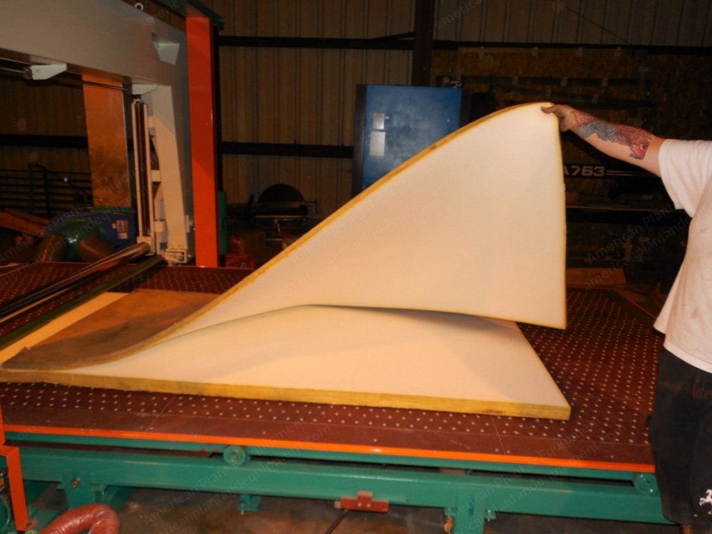 NovaStar, FN283, 2015, Horizontal Foam Cutting Machine, 2150x3000mm Block Size, 12 kW
