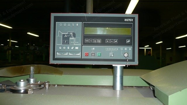 Rieter, RSB-D30, Draw Frames, 16x36 Inch Exit Can, Autoleveller